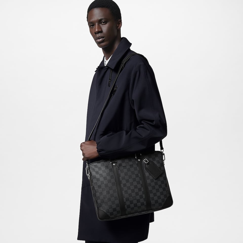 Louis Vuitton Porte-Documents Voyage Pm N40445 view 5