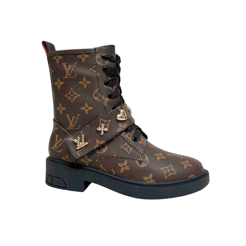 Louis Vuitton Citizen Boots Monogram Brown view 2