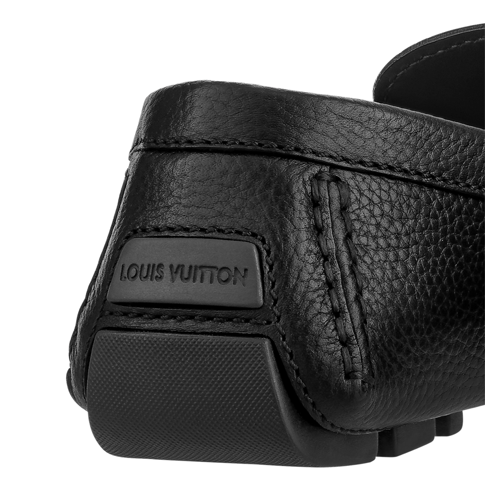 Louis Vuitton Monte Carlo Black Leather Moccasins 1A9U6Q- Shoes for Men view 6