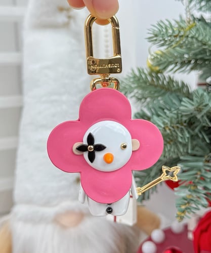 Louis Vuitton Vivienne Snowman Key Holder &amp; Bag Charm 13cm/5.1in view 3