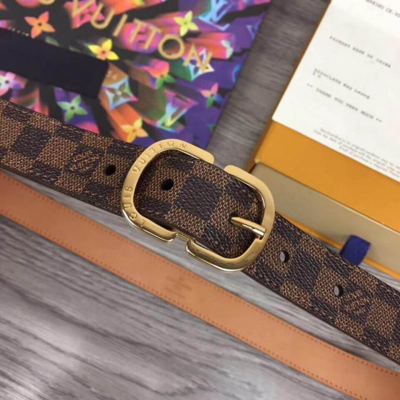 Louis Vuitton Damier Canvas Mini Belt 25mm M9744V view 5