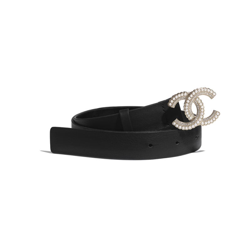 Chanel CC Logo Buckle Belt AA6775 view 2