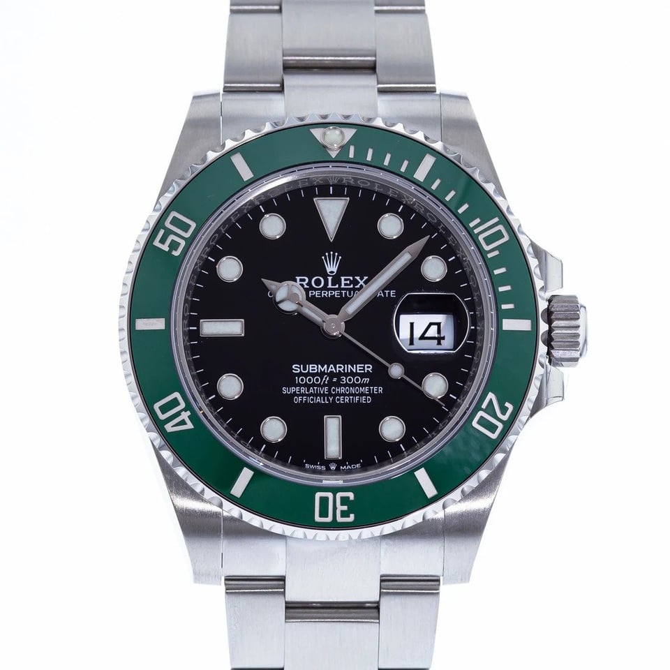 Rolex Submariner 41mm Black Dial 126610LV “Starbucks” view 3