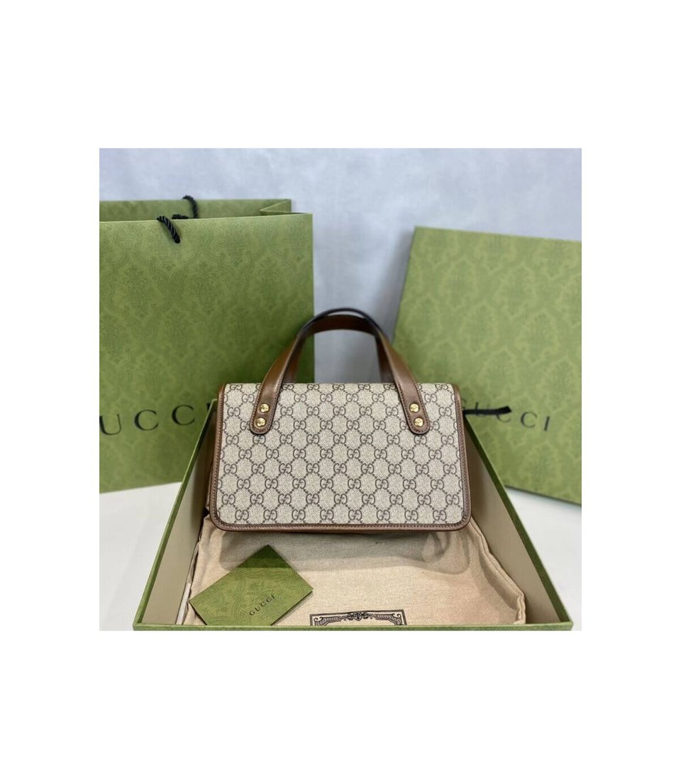 Gucci Horsebit 1955 Small Top Handle Bag view 7
