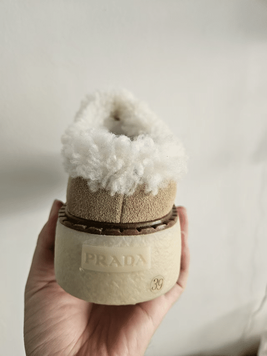 Prada Suede Mules Beige 1S715Nfzg50X0O view 6