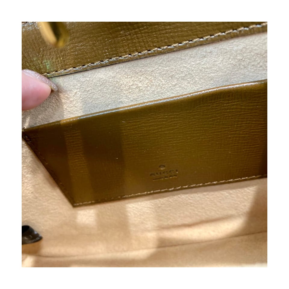 Gucci Jackie 1961 Mini Shoulder Bag in GG Canvas 19cm view 13