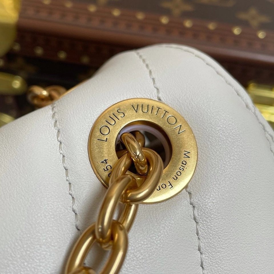 Louis Vuitton New Wave Chain 24Cm Ivory M58549 view 6