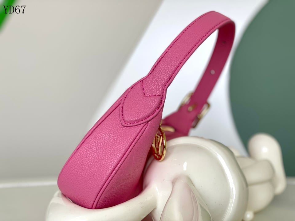 Louis Vuitton Monogram Empreinte Pink Shoulder Bag 20Cm M82391 view 5