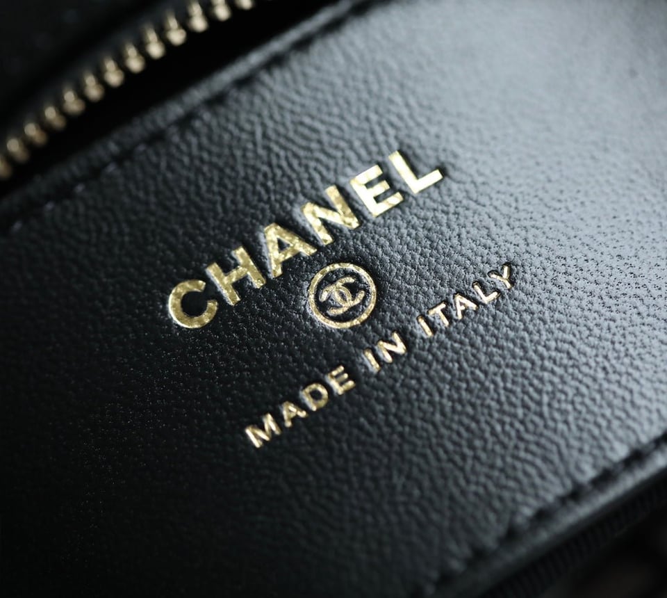 Chanel 23C Black Mini Pouch view 3