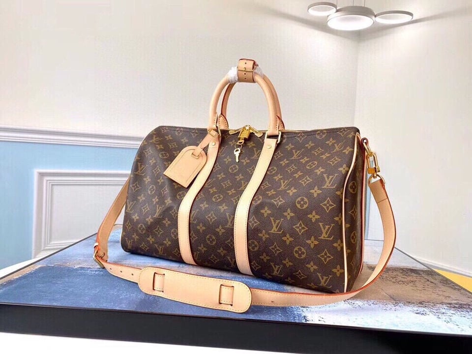 Louis Vuitton Monogram Keepall Bandouliere 45Cm M41418 view 6