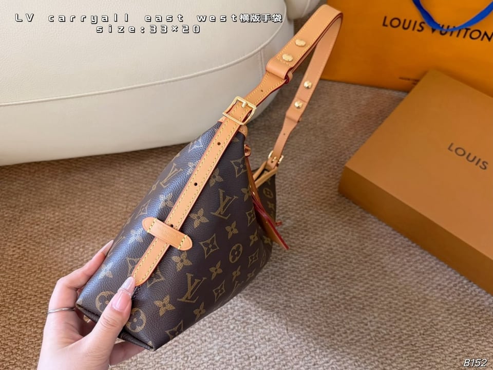 Louis Vuitton CarryAll East West Bag Monogram Canvas 36cm M28101 view 4