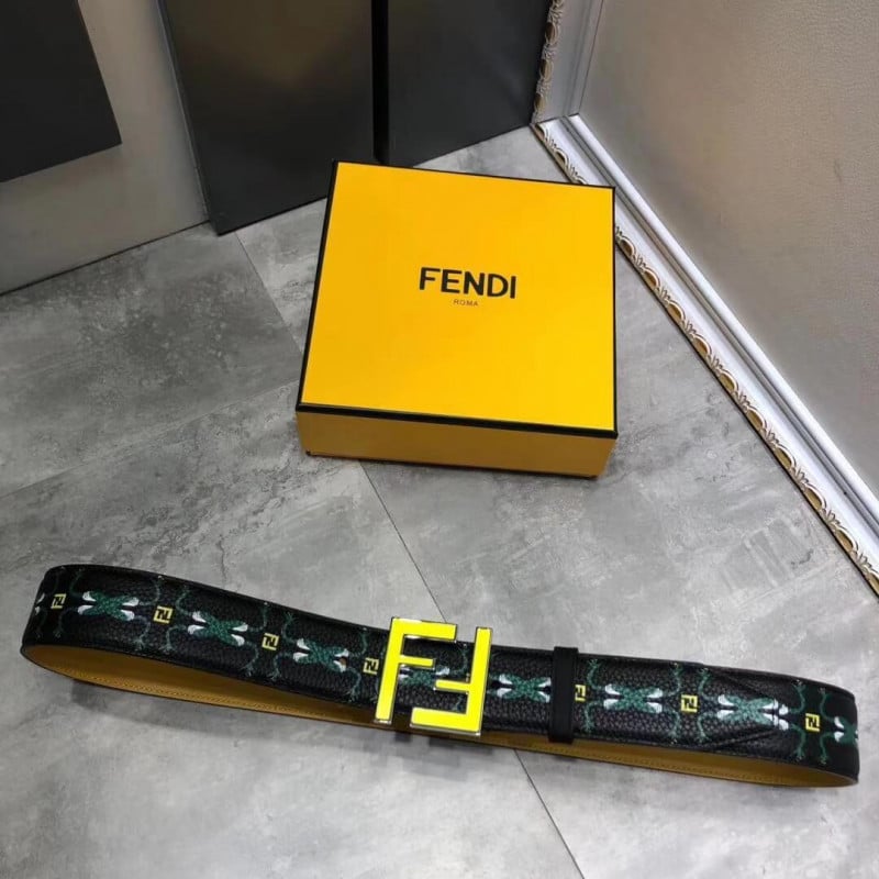 Fendi 40mm Leather Belt 8C057 view 5