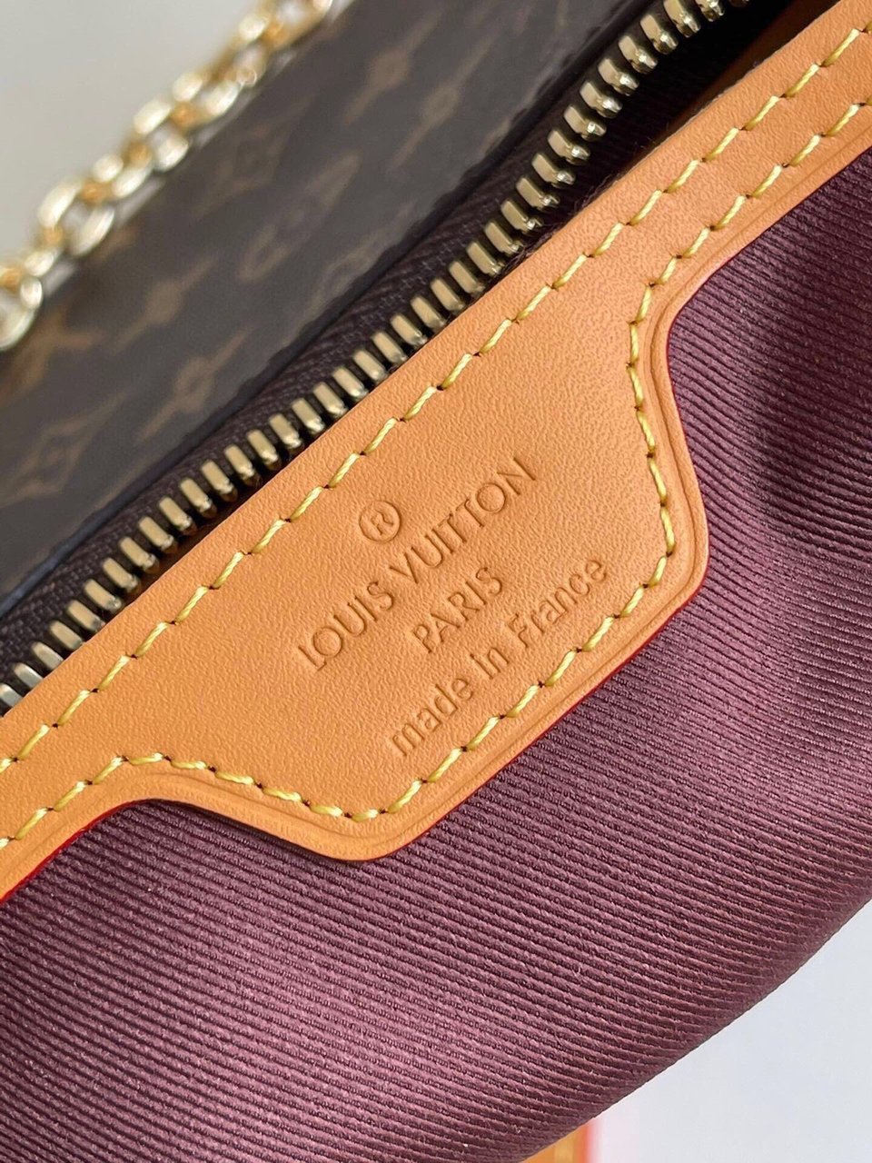 Louis Vuitton Lv Boulogne Monogram Canvas Beige M45832 29cm/ 11.8in view 9
