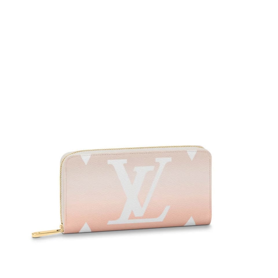 Louis Vuitton Zippy Wallet Mist Gray 19.5cm view 2