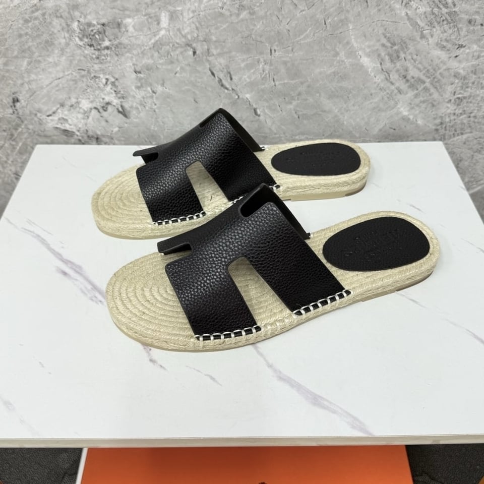 Hermes Antigua Espadrille Noir H231000Zh02440 view 6