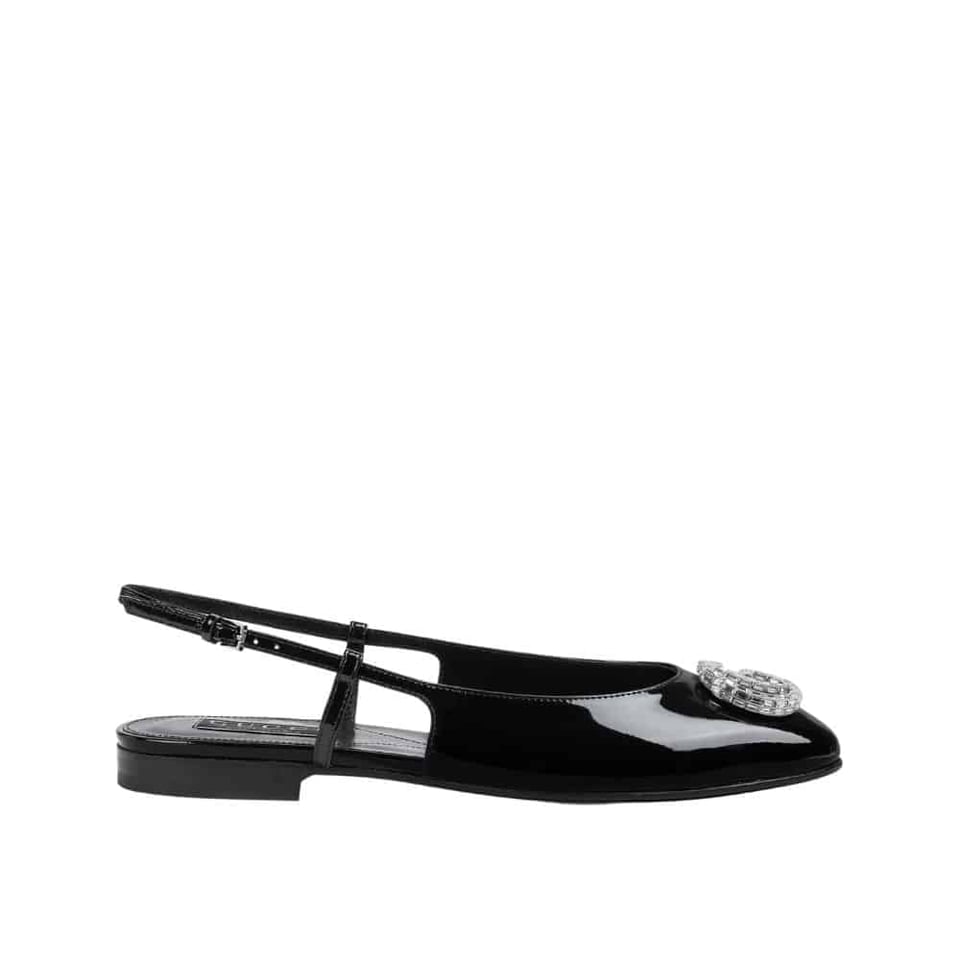 Gucci Women’S Ballerina With Double G Black view 2