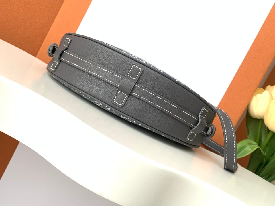 Goyard Hirondelle Bag – Bagistry Closet Grey 25cm view 7