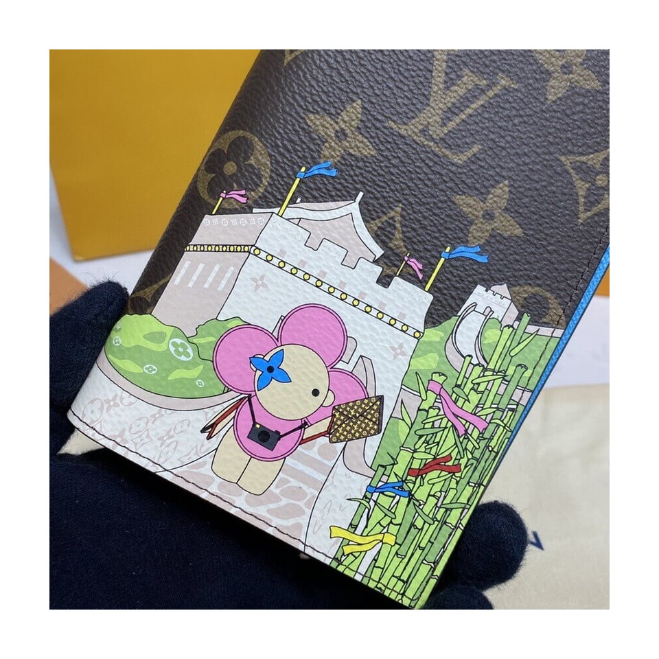 Louis Vuitton Monogram Canvas Passport Cover view 5