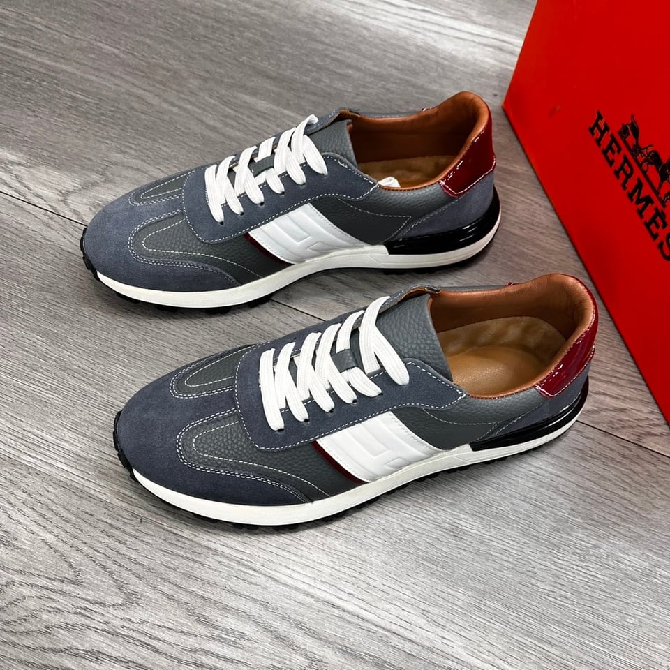Hermes Trail Sneaker Grey view 6