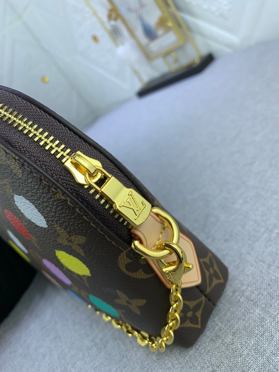 Louis Vuitton X Yk Cosmetic Pouch Monogram Coated Canvas 21.5Cm M81895 view 7