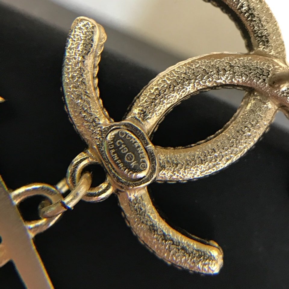 Chanel Heart Earrings view 5