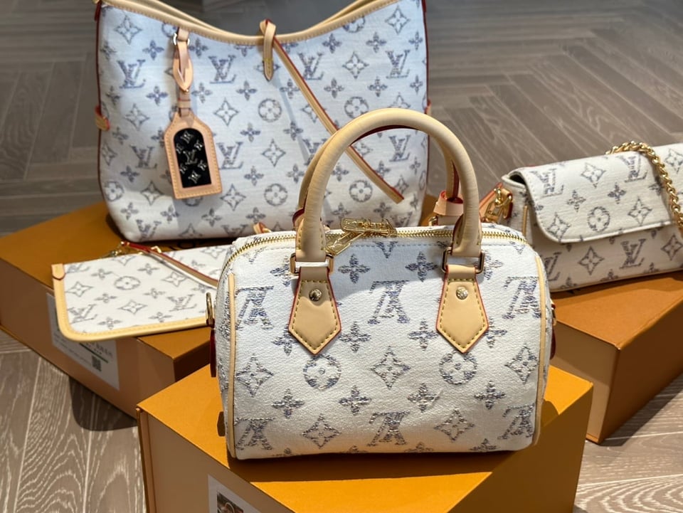 Louis Vuitton Speedy Bandoulière 20 Multicolor Beige 20Cm M24709 view 6