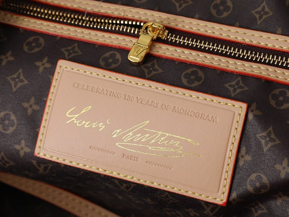 Louis Vuitton Neverfull MM Bag Beige 47cm M27635 view 7