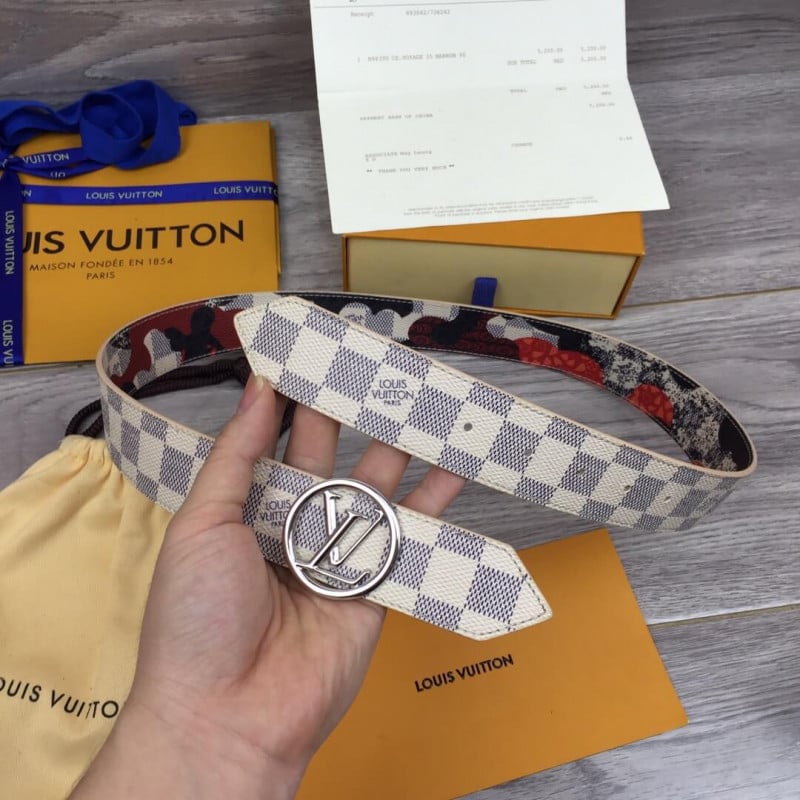 Louis Vuitton Circle 35mm Reversible Belt M0142U view 10
