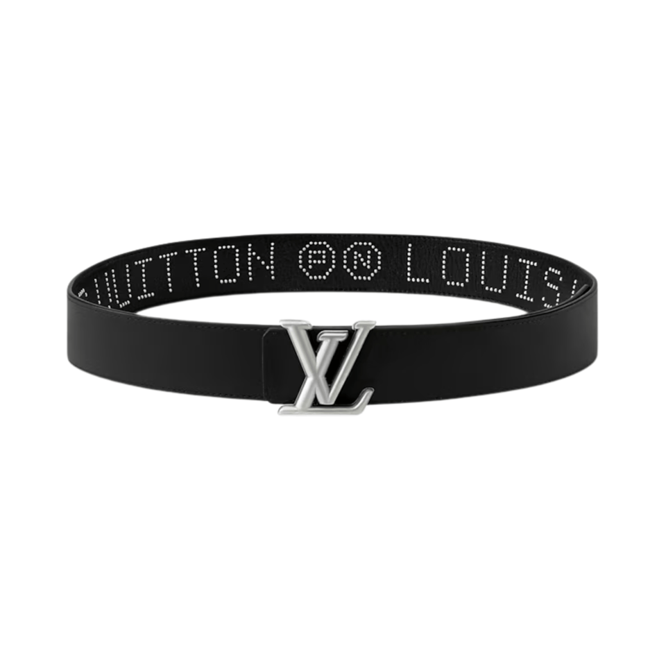 Louis Vuitton LV Dimension Rockabilly Studs 40mm Reversible Men Belt M4382T view 4