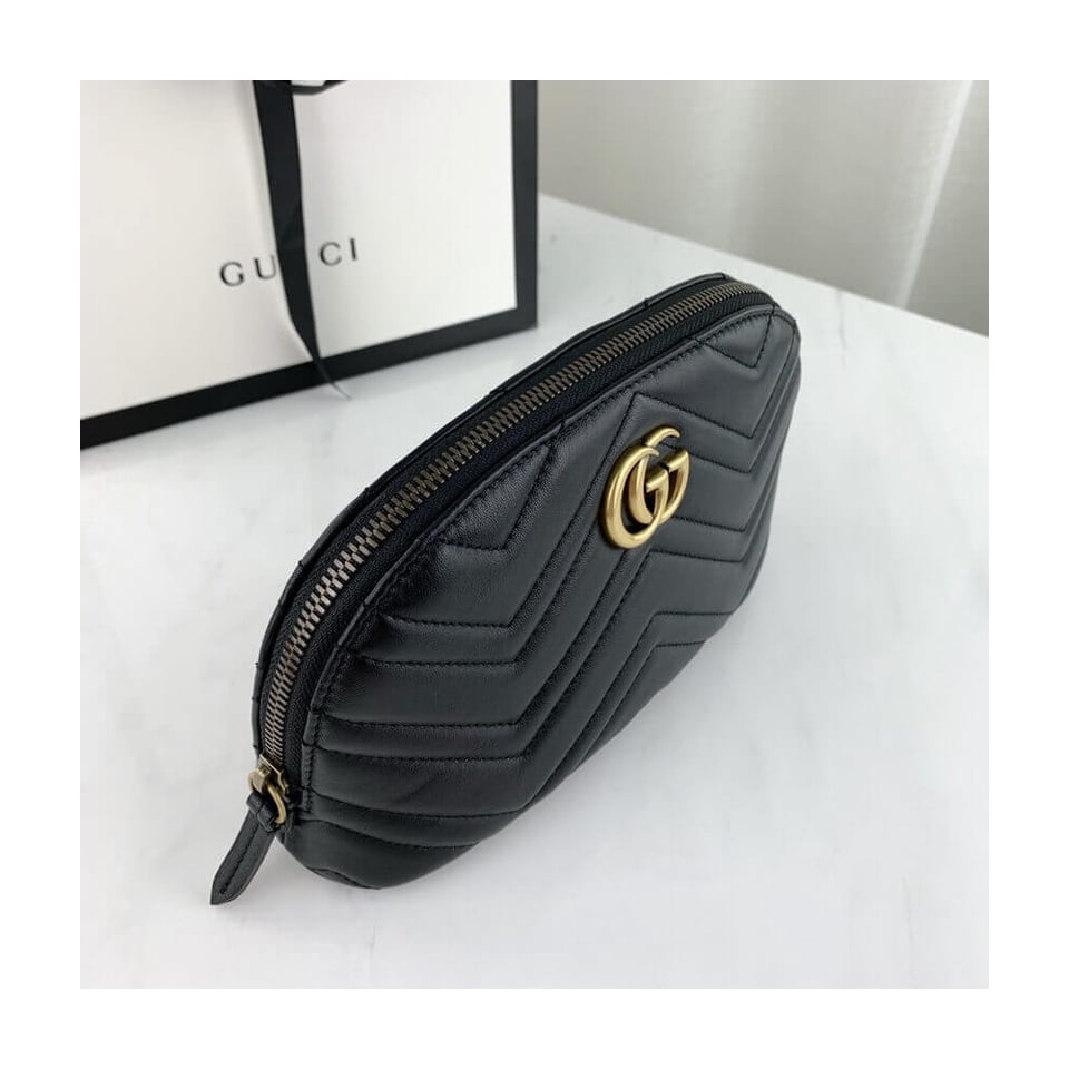 Gucci GG Marmont Cosmetic Case Black view 10