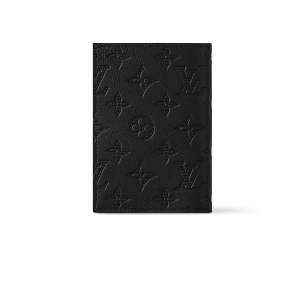 Louis Vuitton Ultra Black Passport Cover For Women 10cm M13187 view 4
