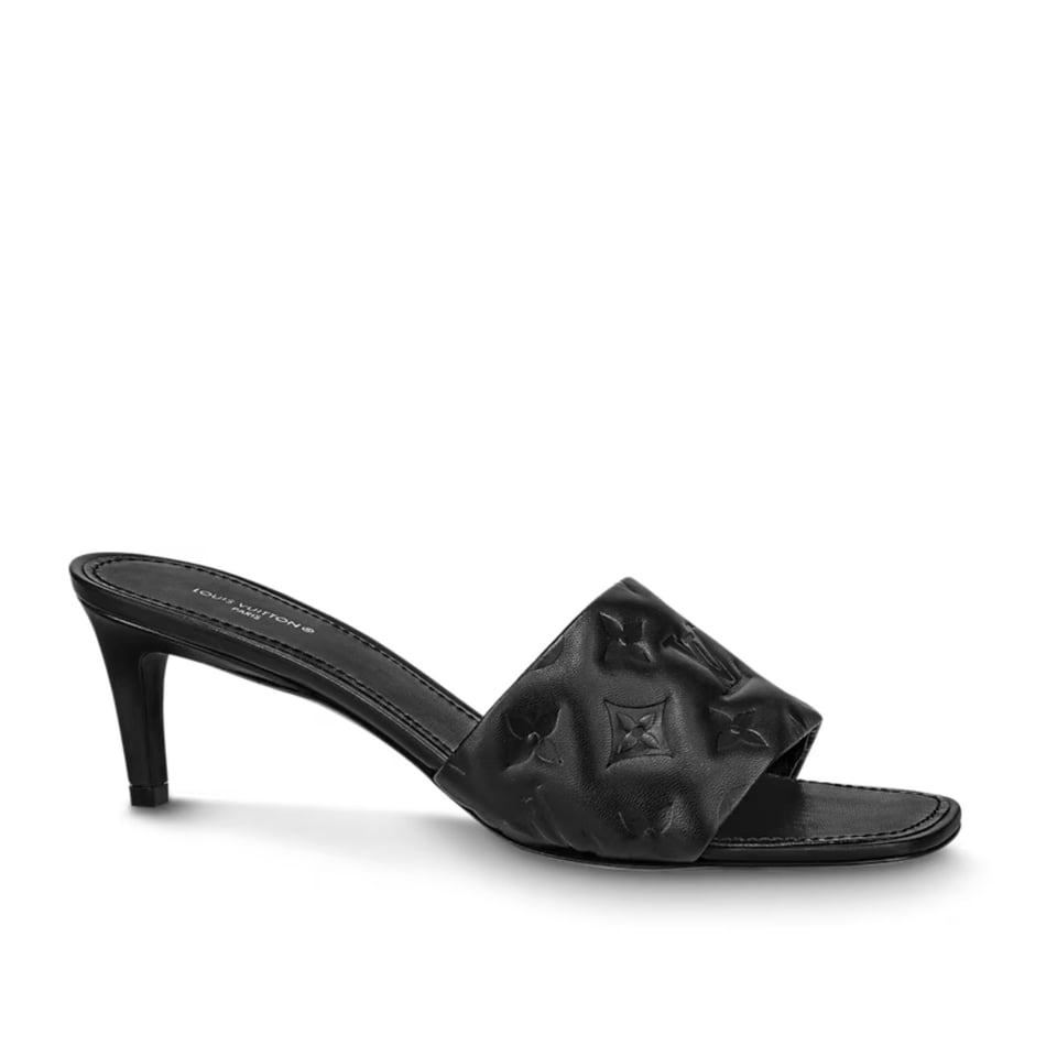 Louis Vuitton Revival Mule 1A9Oww Black view 2