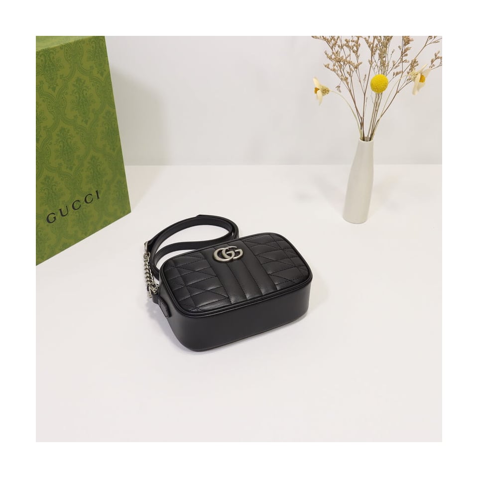 Gucci GG Marmont Mini Shoulder Bag view 12