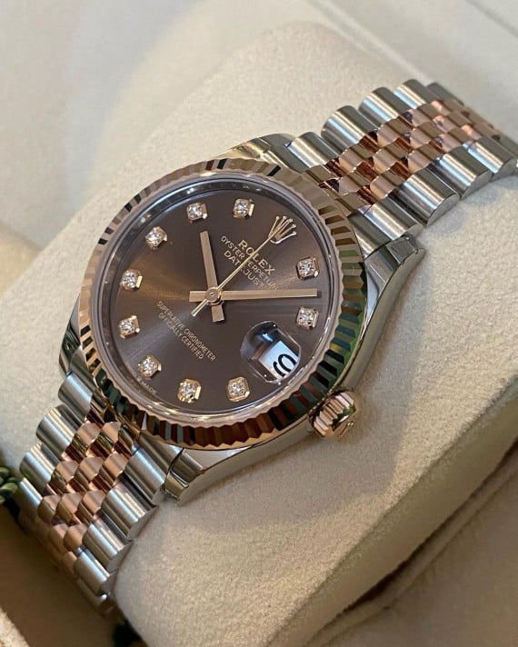 [Superclone] Rolex Datejust 36mm Chocolate Dial Diamond Jubilee 126231 view 3
