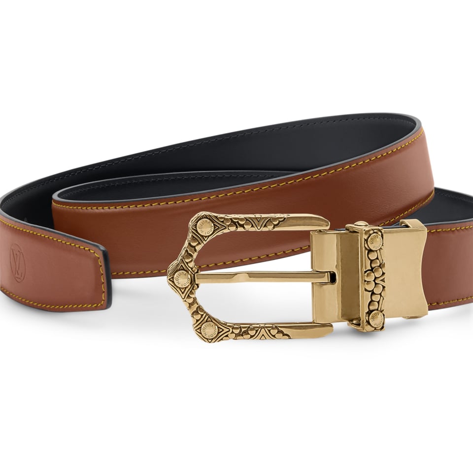 Lv Frog Crafted 30mm Reversible Belt M4697S view 2