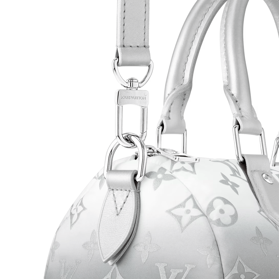Louis Vuitton Speedy Bandouliere 25 Frost Gardiant Silver 25cm M11848 view 8
