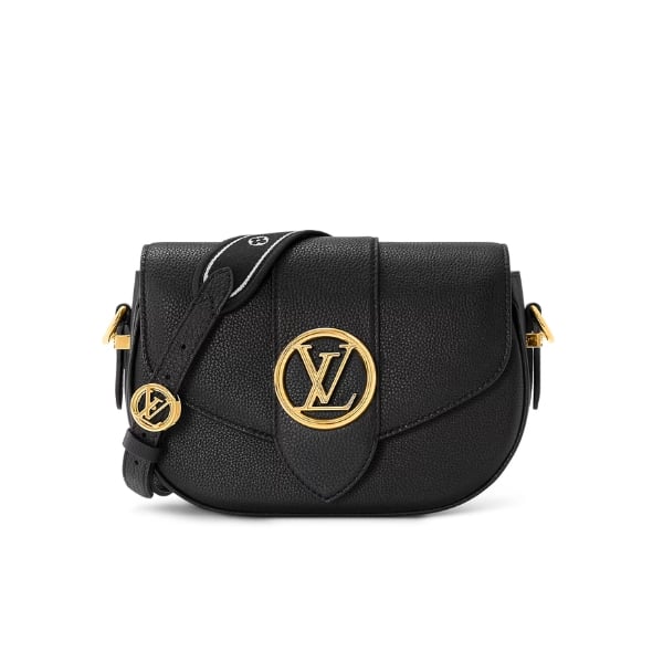Louis Vuitton Pont 9 Soft Mm Black 25Cm M58967 view 2