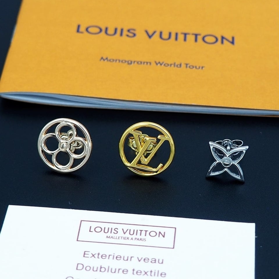 Louis Vuitton Lv Lace Earrings M01041 view 2
