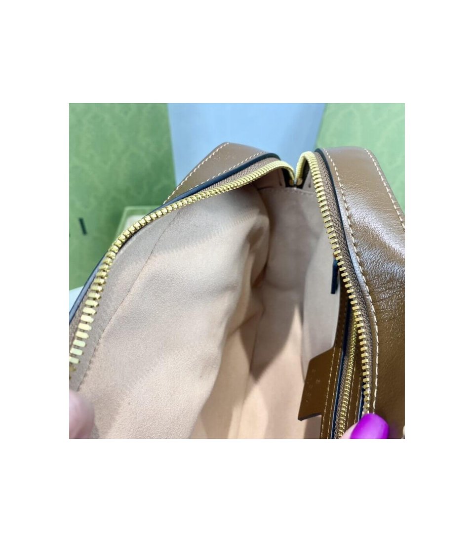 Gucci Horsebit 1955 Small Leather Shoulder Bag view 13