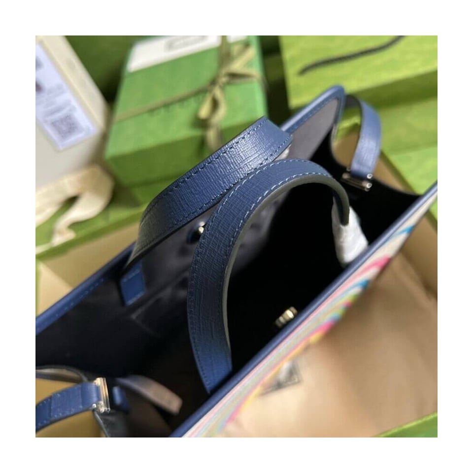 Gucci Tote Bag Cat Print view 8