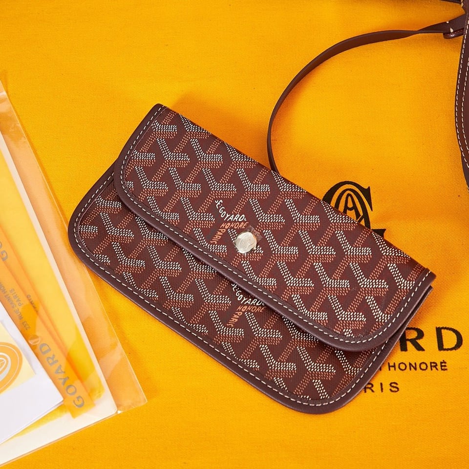 Goyard Saint Louis Pm 34Cm Burgundy Canvas Chevroches Calfskin view 3