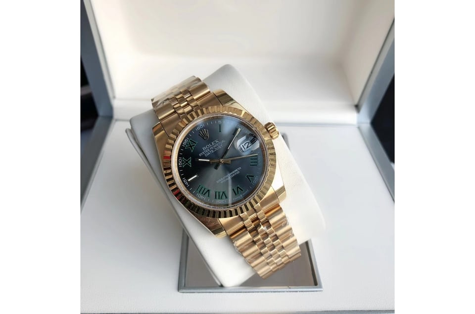 Rolex Datejust 36/28mm RG/RG Jubilee Bracelet view 5