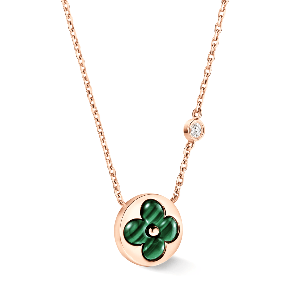 Louis Vuitton Color Blossom Sun Pendant Necklace view 3