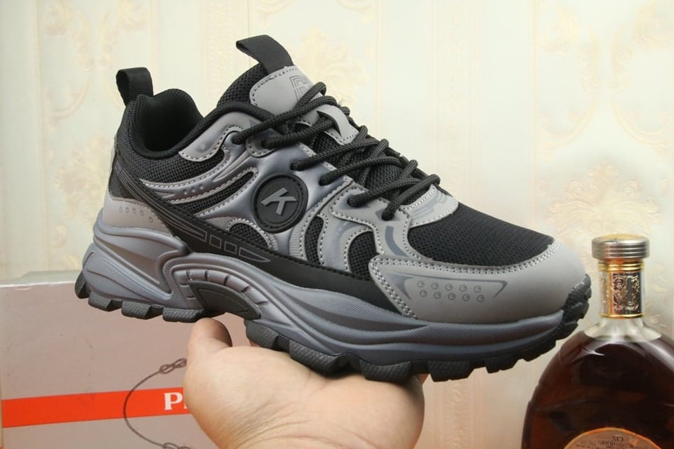 Prada Sport Running Sneaker In Black view 4