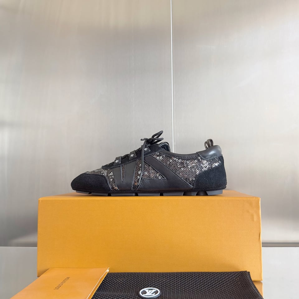Louis Vuitton Sneakerina – Slim Vintage Sneaker x Ballet Flat – Women’s Shoes view 10