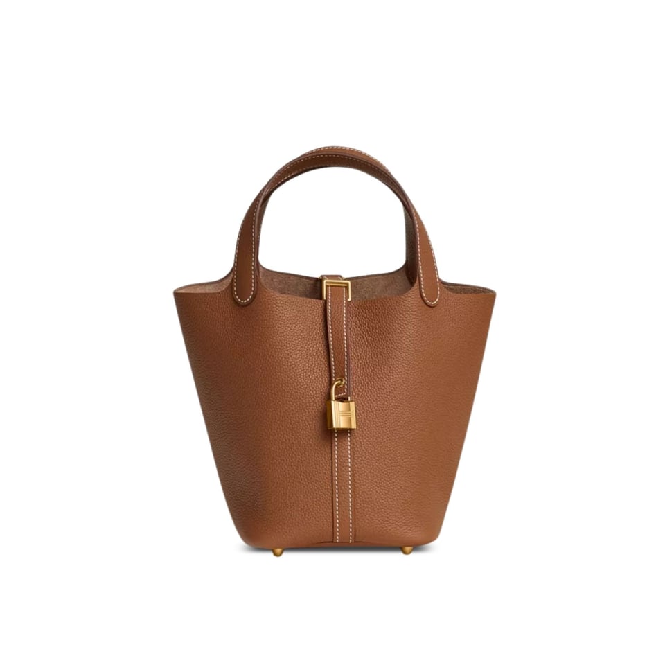 Hermes Picotin Lock 18Cm Brown view 2