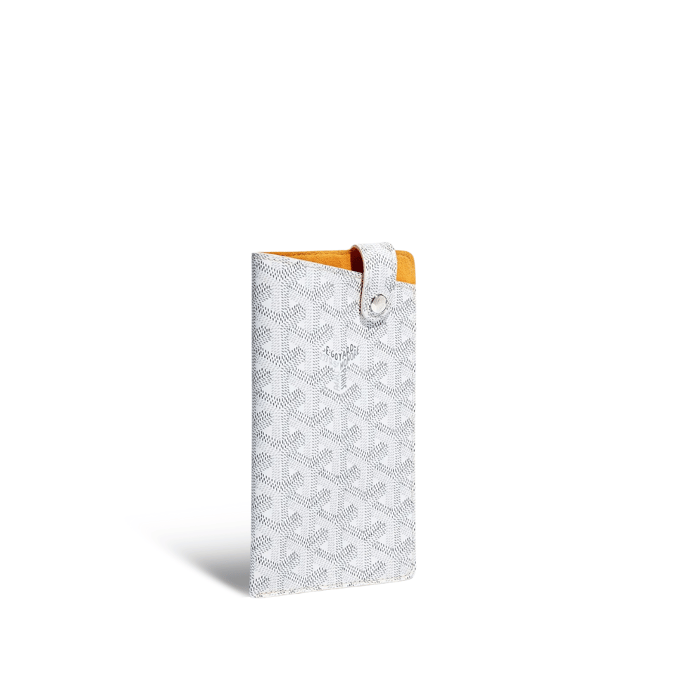 Goyard Montmartre Gm Case 18 Cm White Goyardine Canvas view 2