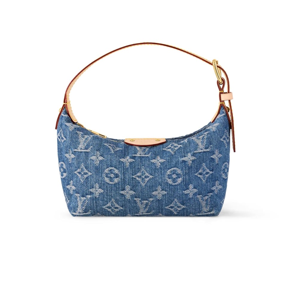 Louis Vuitton Hills Pochette Denim Blue 24Cm M82949 view 2