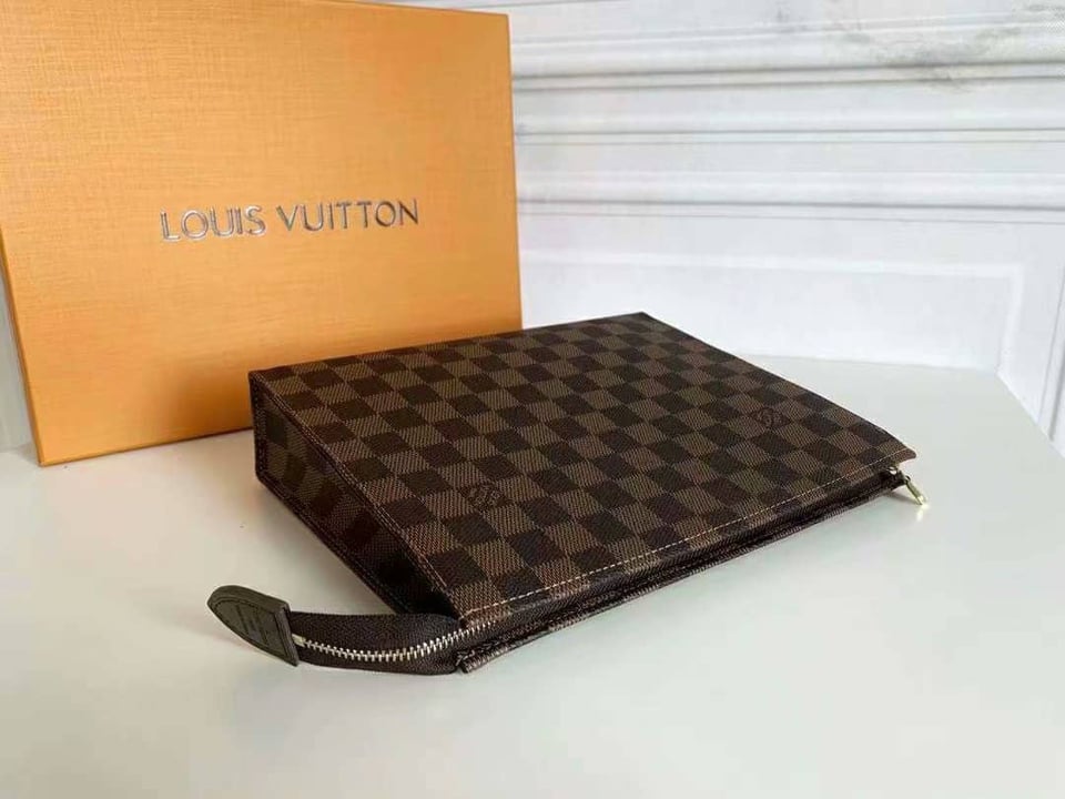 Louis Vuitton Pochette Voyage Damier Ebene 25Cm view 4