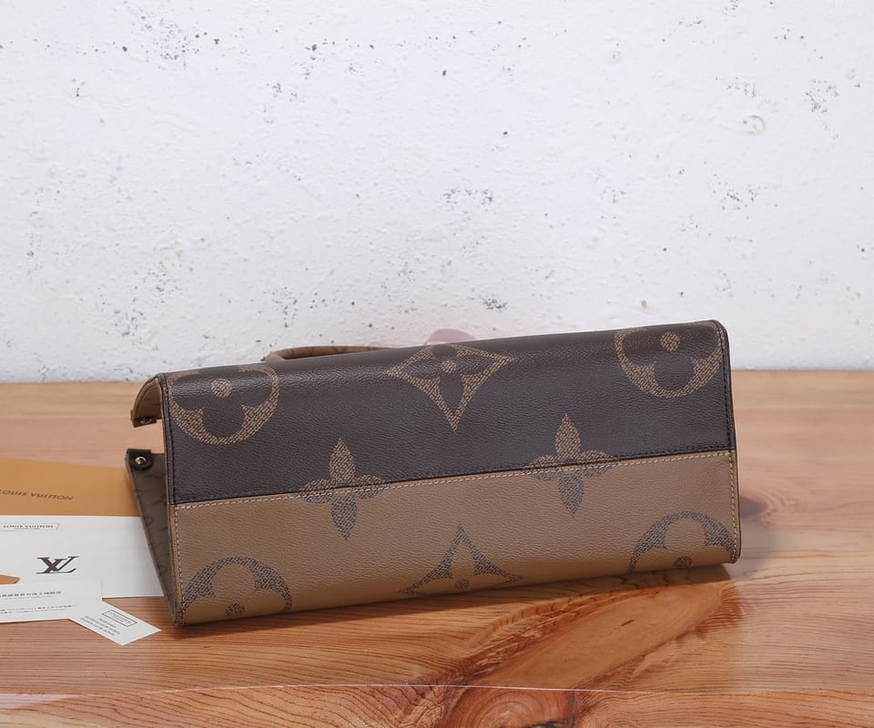 Louis Vuitton On The Go MM Monogram Medium Tote Bag Brown M45321 35cm view 11